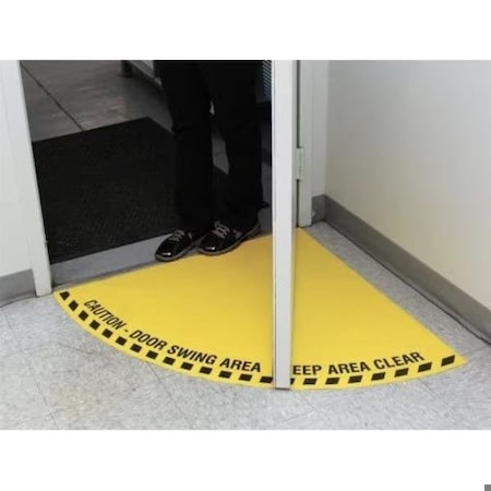 Accuform SWING DOOR FLOOR SIGN HALF SWING DFS108 DFS108